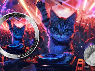 DJ Cat - AI•NIMALS series - Cameroon 1oz silver coin