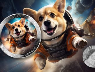 Astronaut Dog - AI•NIMALS series - Cameroon 1oz silver coin