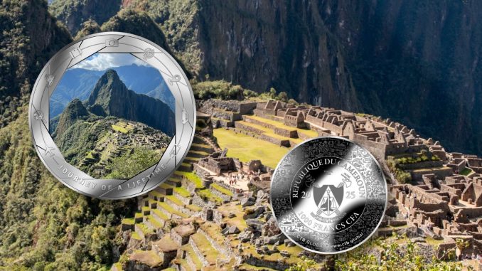 Machu Picchu - Journey of a Lifetime series / Cameroon 1oz pure silver coin 2025