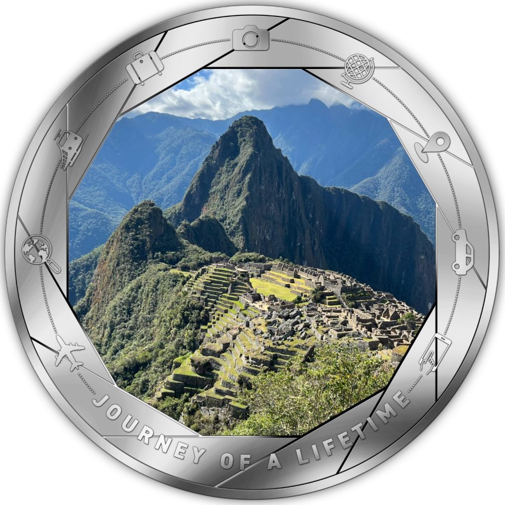 Machu Picchu - Journey of a Lifetime series / Cameroon 1oz pure silver coin 2025