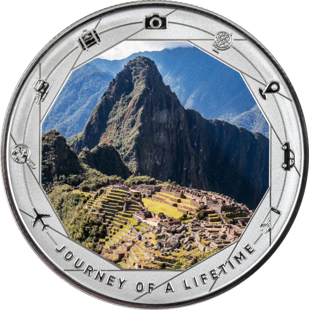 Machu Picchu - Journey of a Lifetime series / Cameroon 1oz pure silver coin 2025