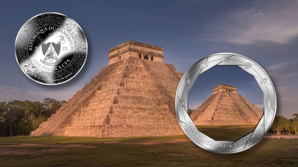 Chichén Itzá - Journey of a Lifetime series / Cameroon 1oz pure silver coin 2025