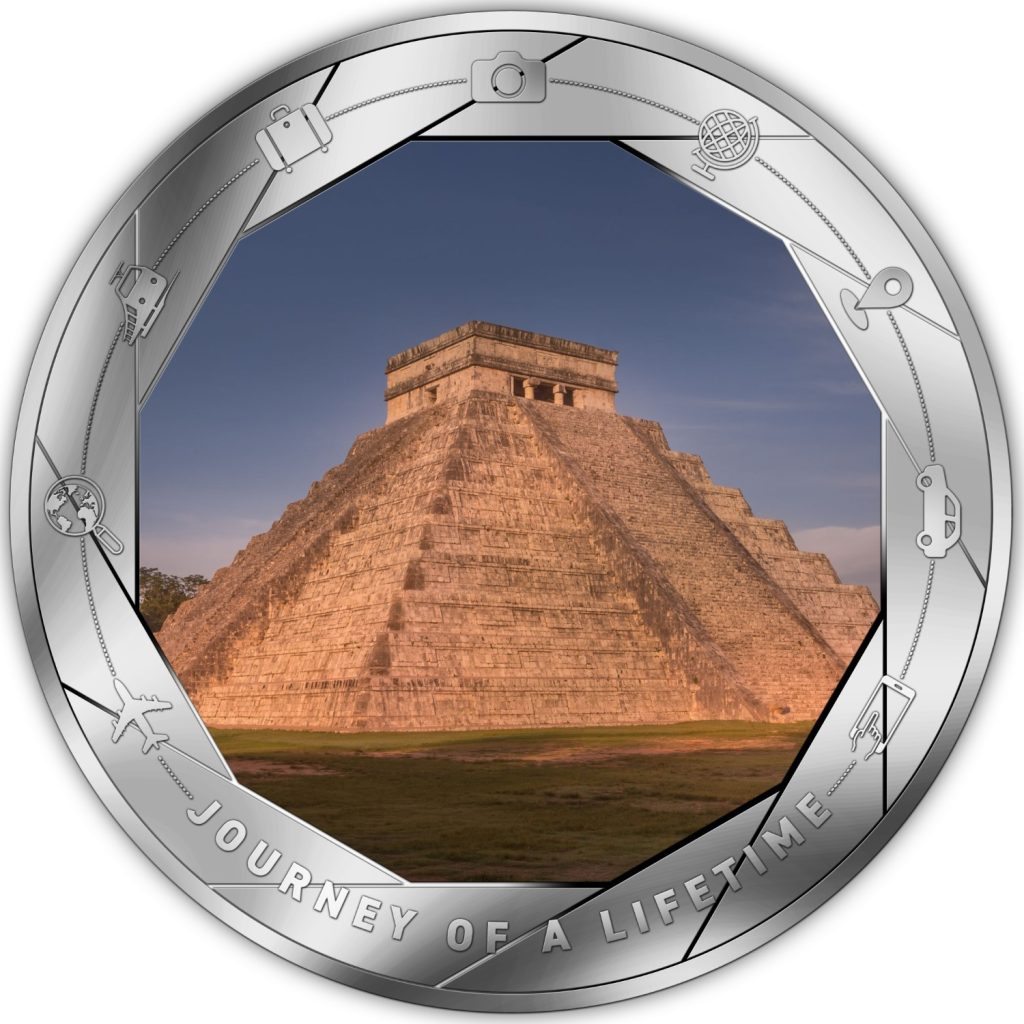 Chichén Itzá - Journey of a Lifetime series / Cameroon 1oz pure silver coin 2025