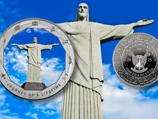 Christ the Redeemer - Journey of a Lifetime series / Cameroon 1oz pure silver coin 2025
