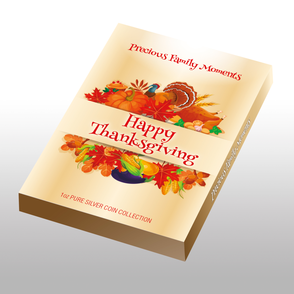 Thanksgiving - Precious Family Moments series - Cameroon 1oz silver coin 2025