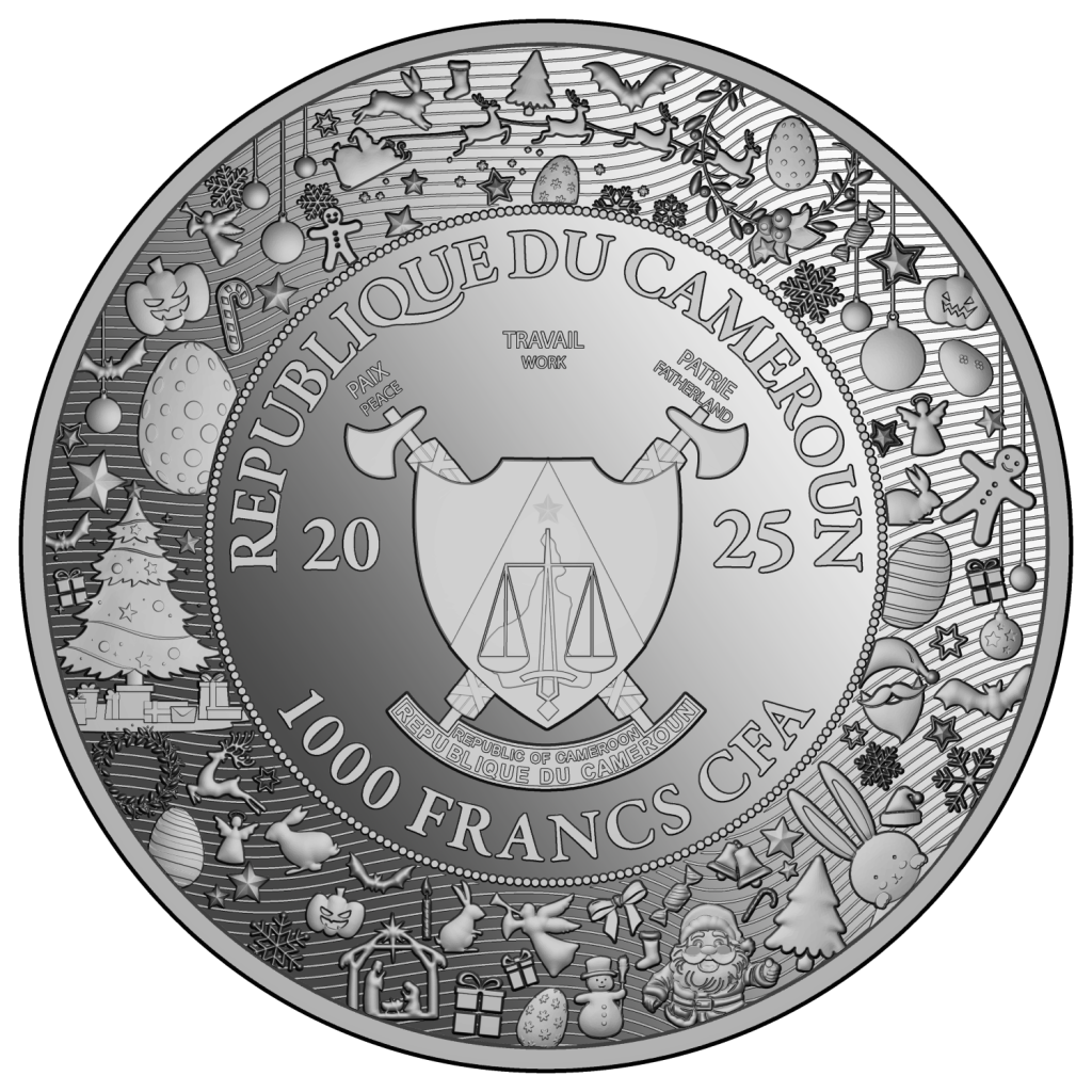 Thanksgiving - Precious Family Moments series - Cameroon 1oz silver coin 2025