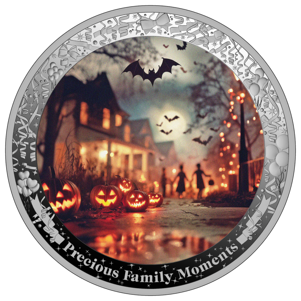 Halloween 2025 - Precious Family Moments series - Cameroon 1oz silver coin 2025