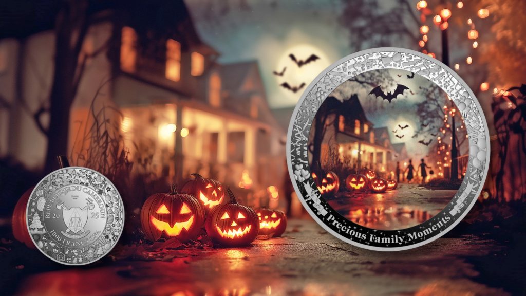 Halloween 2025 - Precious Family Moments series - Cameroon 1oz silver coin 2025