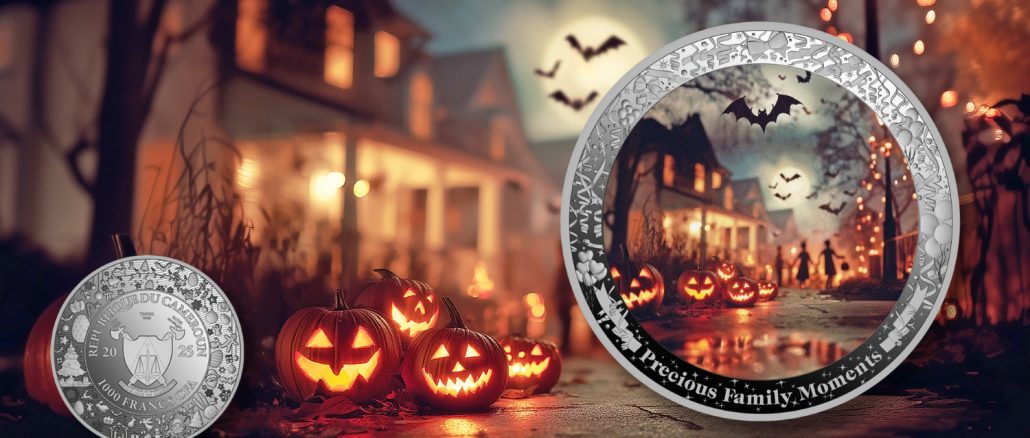 Halloween 2025 - Precious Family Moments series - Cameroon 1oz silver coin 2025