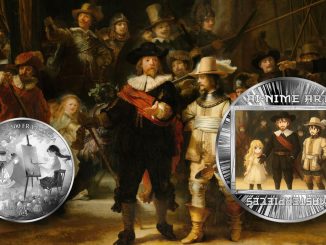 The Night Watch – Rembrandt van Rijn - AI•NIME Art series coin collection - Cameroon 1/2oz pure silver coin