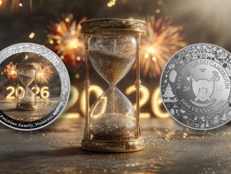 New Year's Eve 2026 - Precious Family Moments series - Cameroon 1oz silver coin 2026