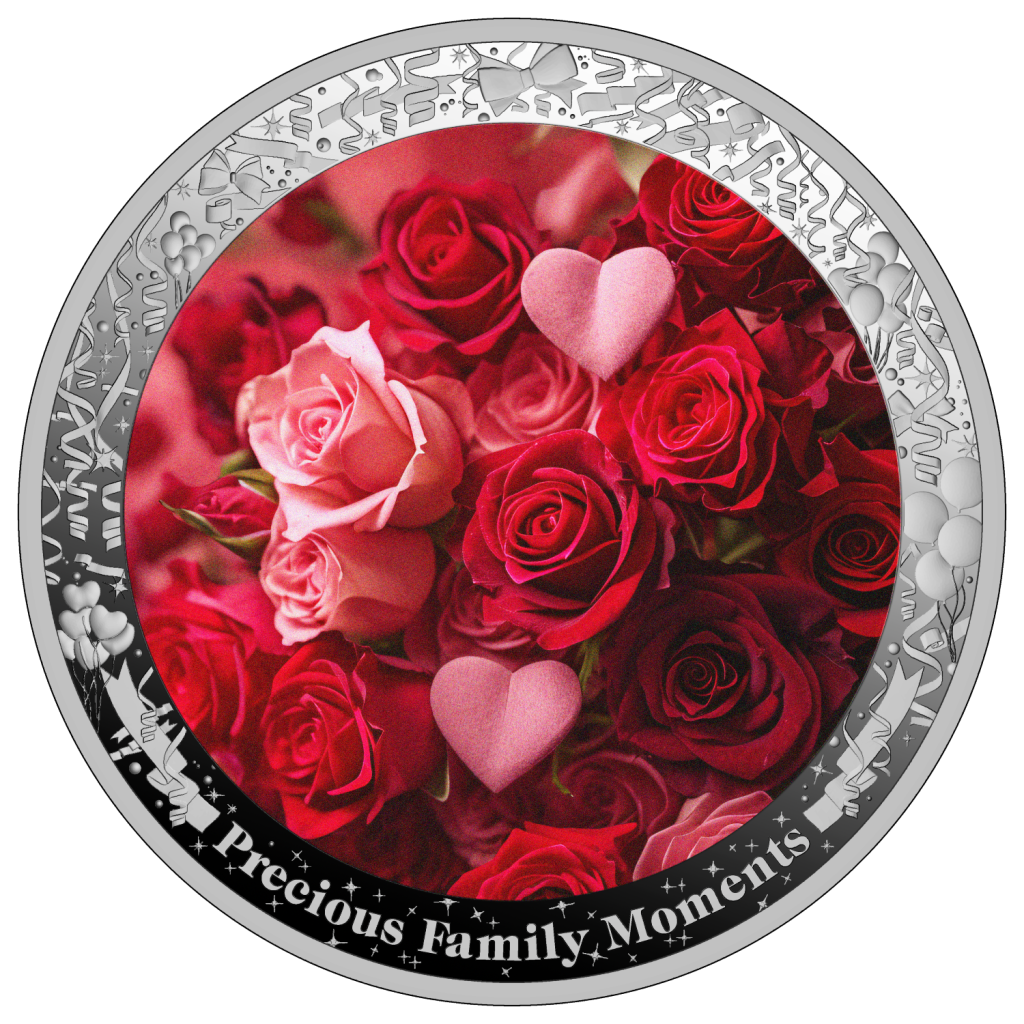 A Special Gift for You 2026 - Precious Family Moments series - Cameroon 1oz silver coin 2026