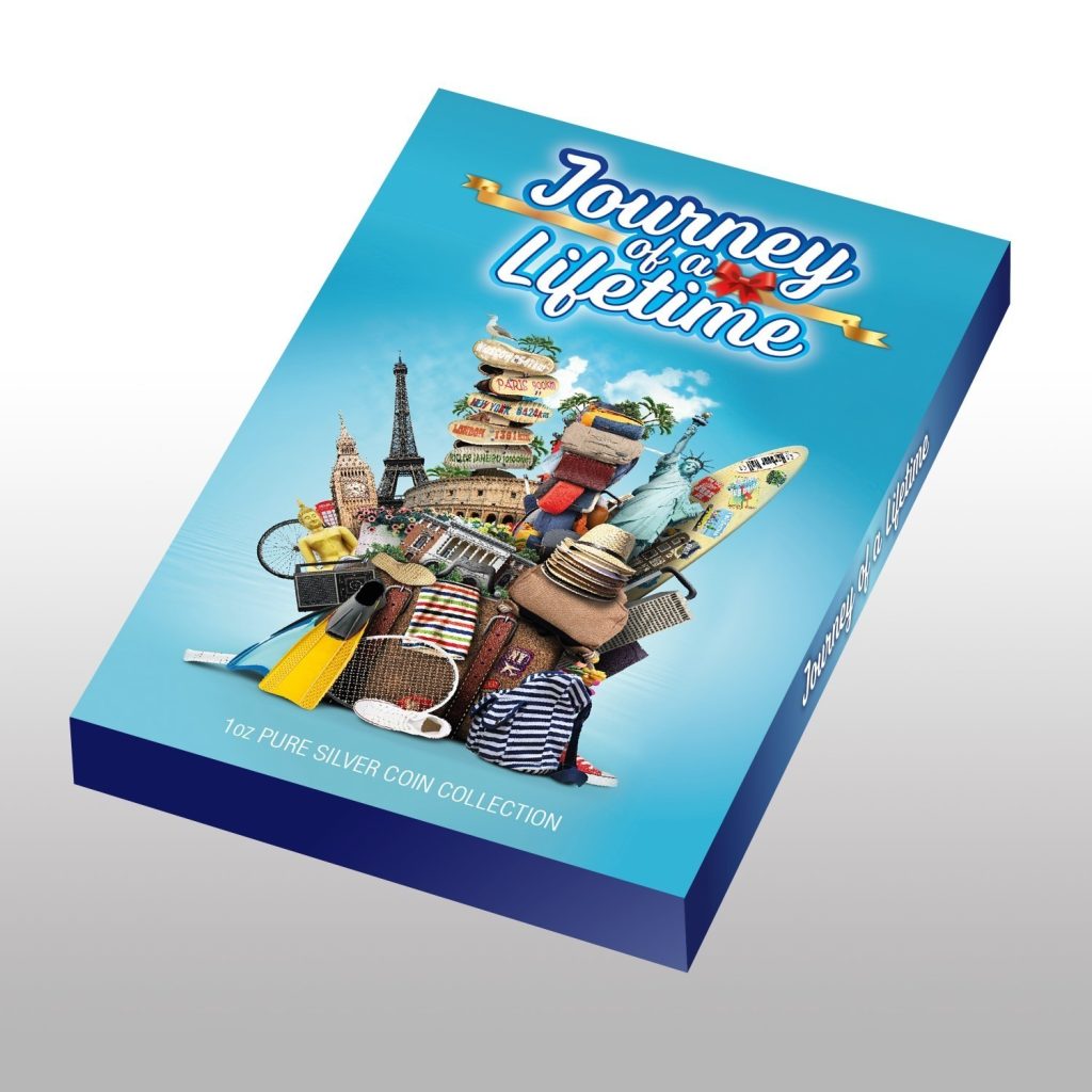 Taj Mahal - Journey of a Lifetime series / Cameroon 1oz pure silver coin 2026