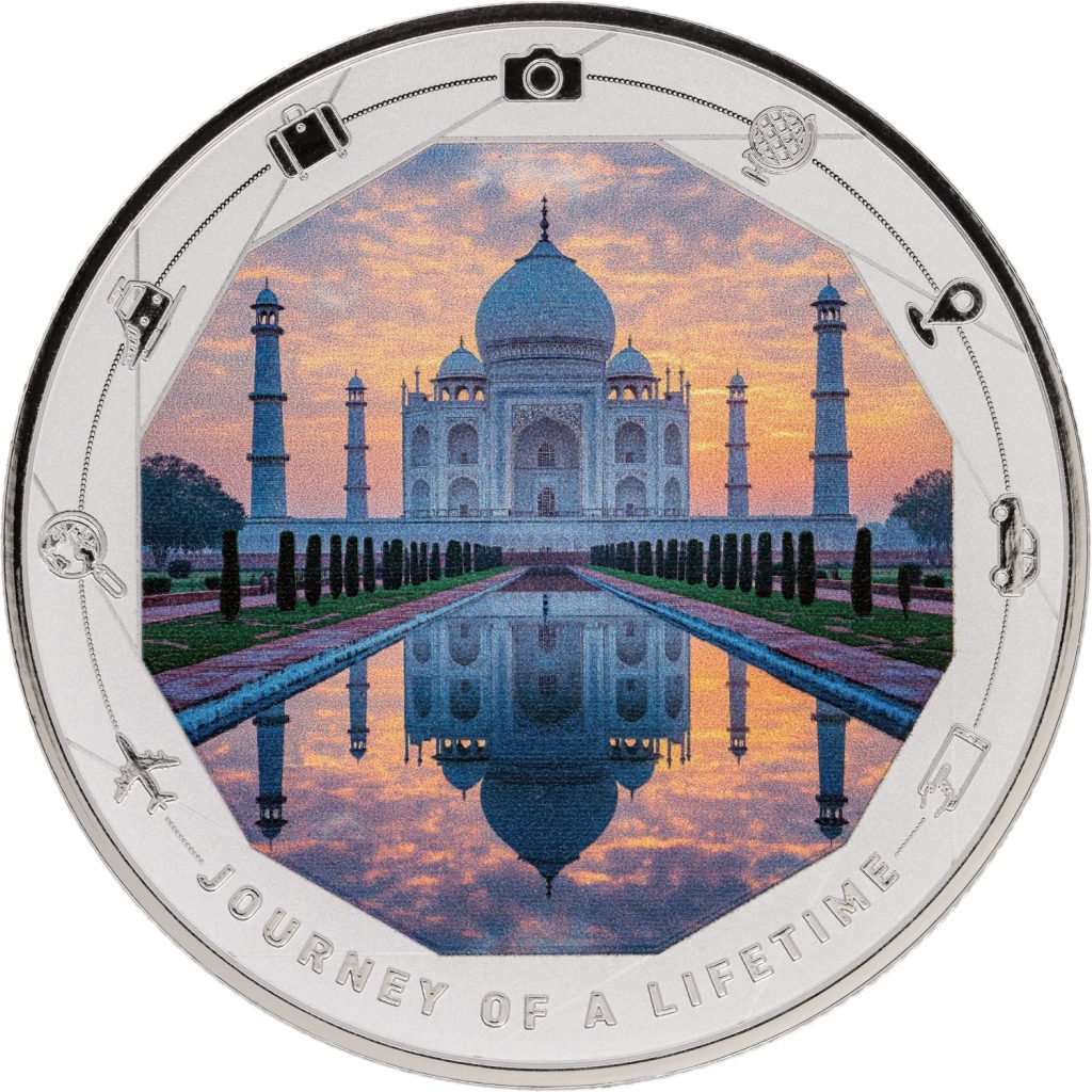 Taj Mahal - Journey of a Lifetime series / Cameroon 1oz pure silver coin 2026