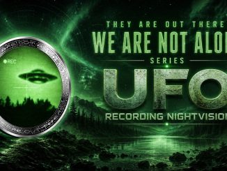 UFO Recording Night vision - We are not alone, they are out there series - 2026 Cameroon 1oz silver coin