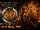 Prehistoric Alien Painting - We are not alone, they are out there series - 2026 Cameroon 1oz silver coin