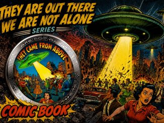Comic Book - We are not alone, they are out there series - 2026 Cameroon 1oz silver coin