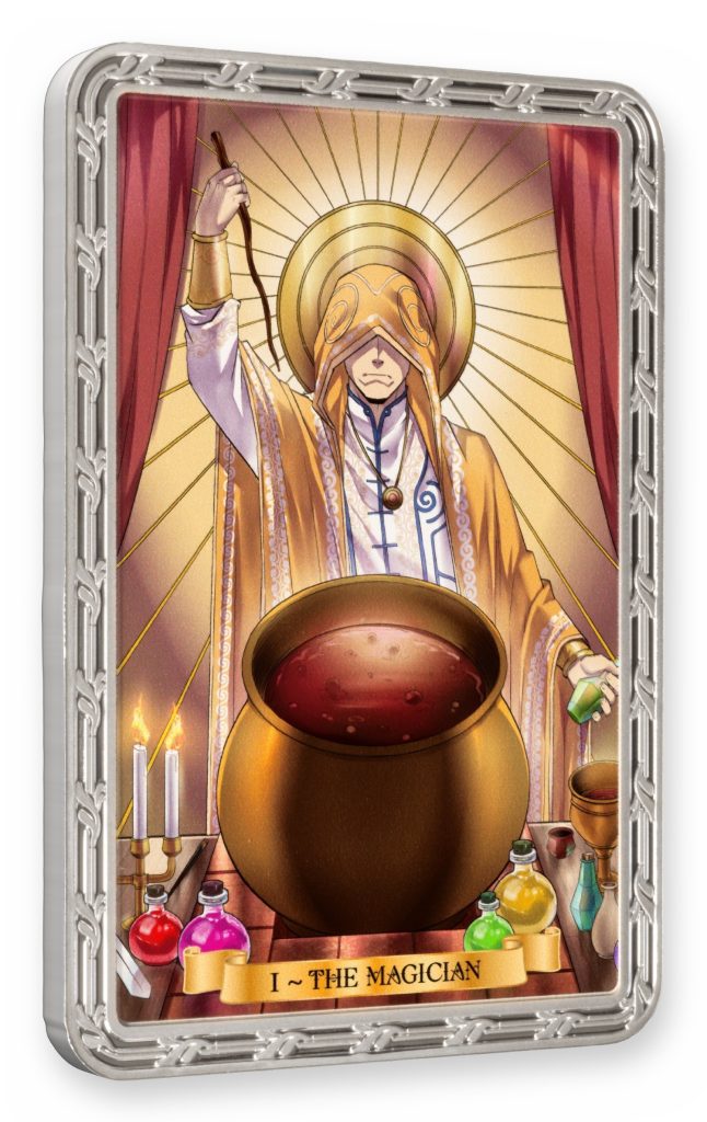 The Magician I Tarot Card Series BLIND CHASE BOX - Cameroon 1oz pure silver PROOF coin