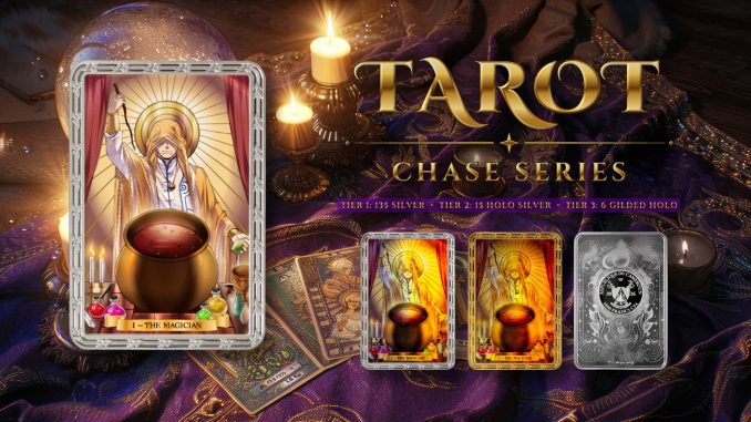 The Magician I Tarot Card Series BLIND CHASE BOX - Cameroon 1oz pure silver PROOF coin