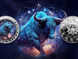 Taurus - Space Zodiac Series series coin collection - Ghana 1oz pure silver coin