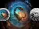 Scorpio - Space Zodiac Series series coin collection - Ghana 1oz pure silver coin