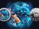 Pisces - Space Zodiac Series series coin collection - Ghana 1oz pure silver coin