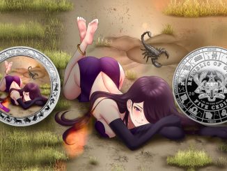 Scorpio - Anime Zodiac Series series coin collection - Ghana 1oz pure silver coin