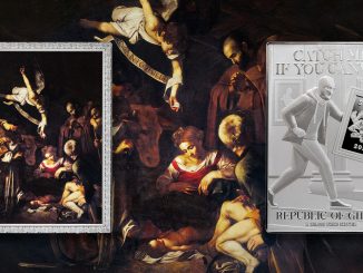 Nativity with San Lorenzo and San Francesco by Caravaggio - Catch Me If You Canvas (Stolen Art) series coin collection - Ghana 1oz pure silver coin