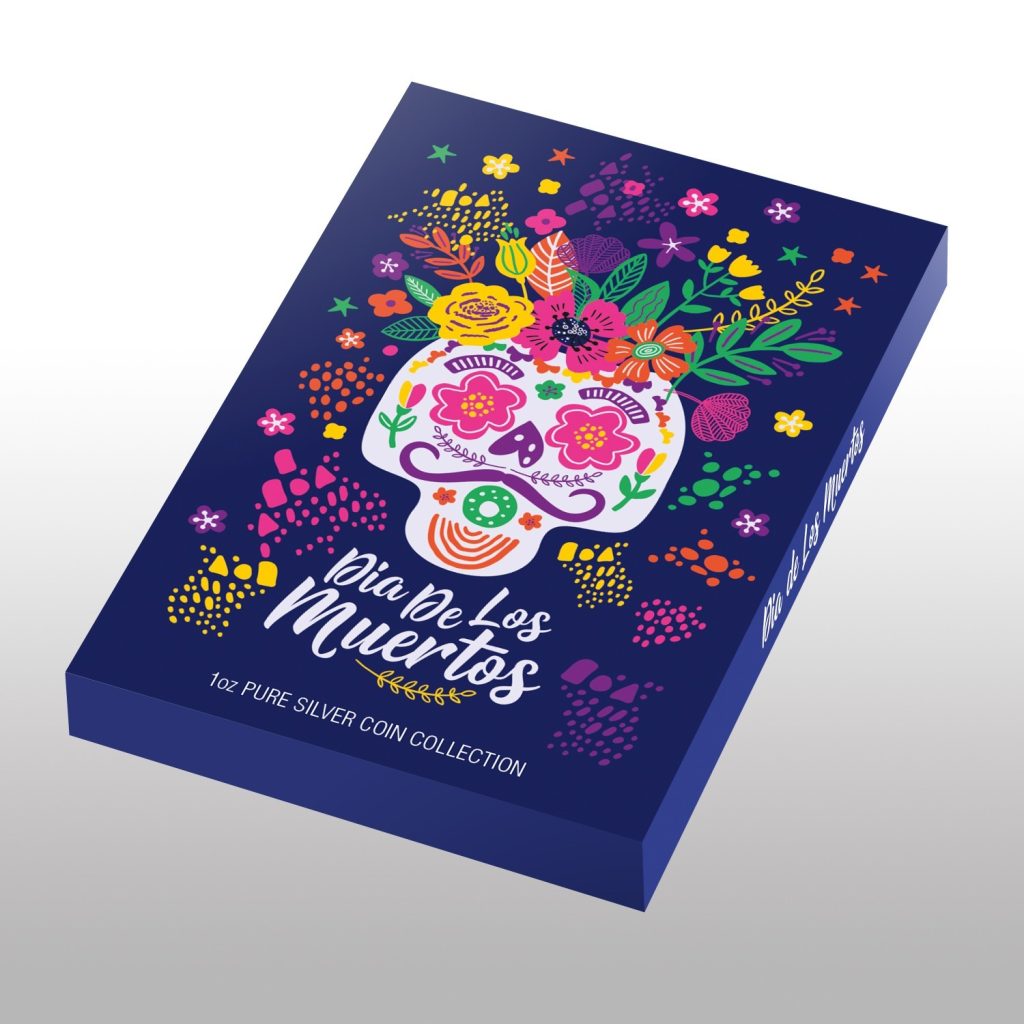 Angel of Remembrance - Dia De Los Muertos series - 2026 Gibraltar 1 Pound - 1oz pure silver coin POPCOINS