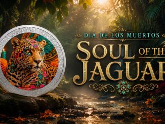 Soul of the Jaguar - Dia De Los Muertos series - 2026 Gibraltar 1 Pound - 1oz pure silver coin POPCOINS