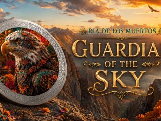 Guardian of the Sky - Dia De Los Muertos series - 2026 Gibraltar 1 Pound - 1oz pure silver coin POPCOINS