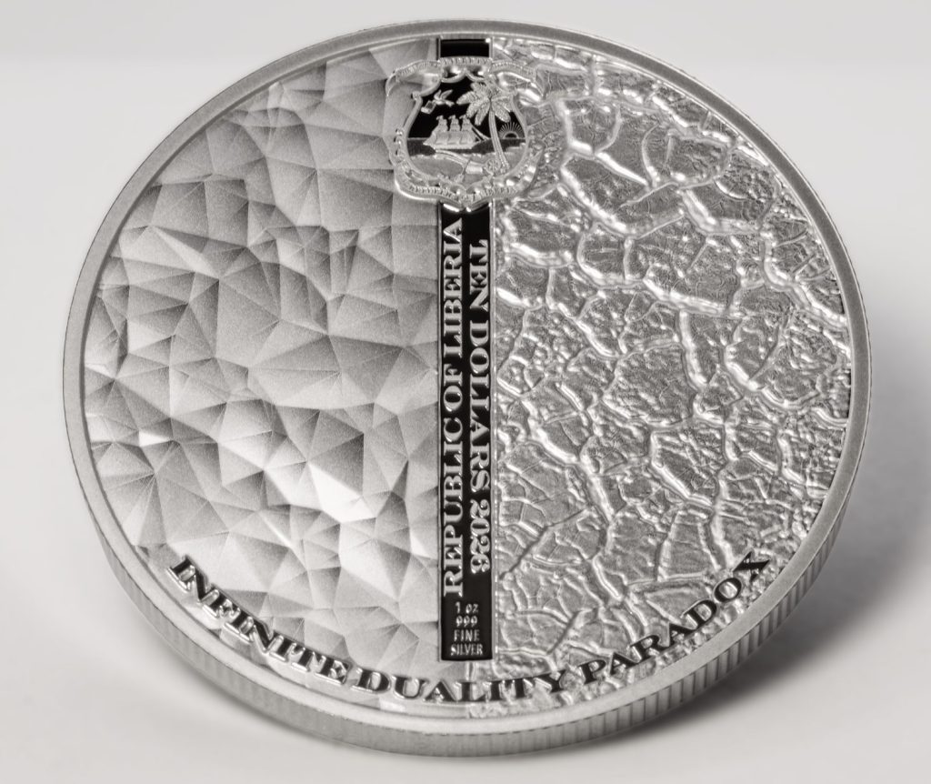 Angel & Devil - Good & Evil - Infinite Duality Paradox series - 2026 Liberia 1oz pure silver coin