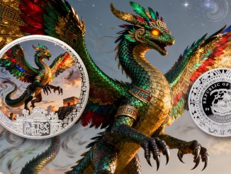 Quetzalcoatl - Aztec Heritage series - Liberia 2026 PROOF 1/2oz silver coin