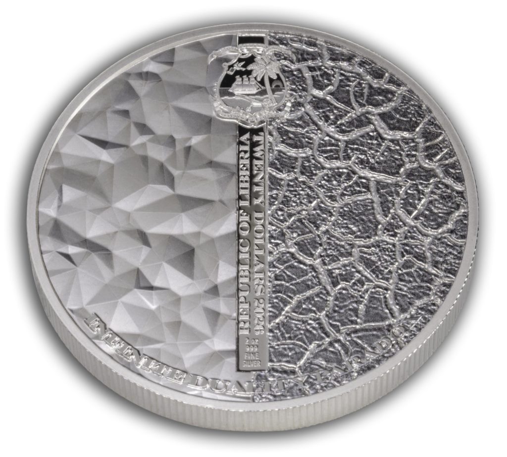 UHR Angel & Devil - Good & Evil - Infinite Duality Paradox series - 2026 Liberia 2oz pure silver coin