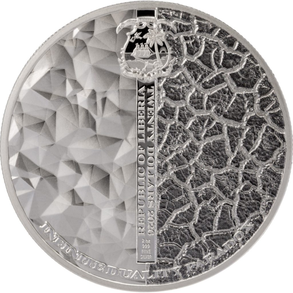 UHR Angel & Devil - Good & Evil - Infinite Duality Paradox series - 2026 Liberia 2oz pure silver coin