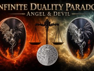 UHR Angel & Devil - Good & Evil - Infinite Duality Paradox series - 2026 Liberia 2oz pure silver coin
