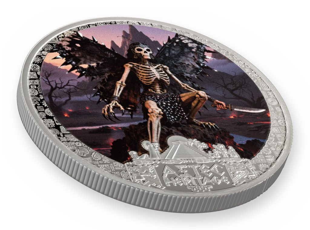 Ītzpāpālōtl - Aztec Heritage series - Liberia 2026 PROOF 1/2oz silver coin
